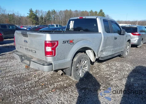2018 Ford F-150 Xl from USA, damaged, VIN 1FTEX1EP0JFA79603